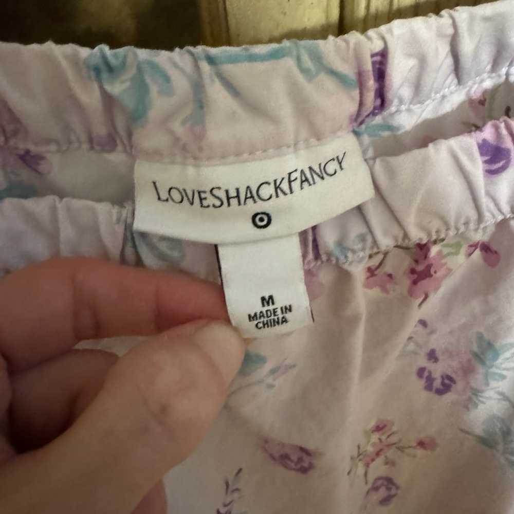 LoveShackFancy x Target Jeanne Mini Dress Size M - image 4