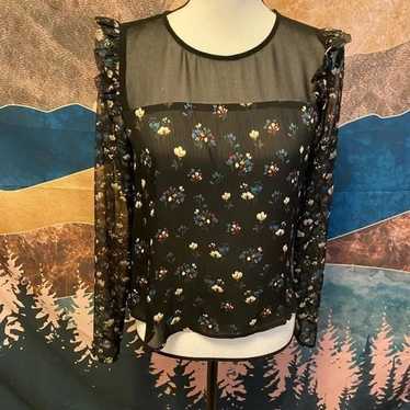 sheer top size small