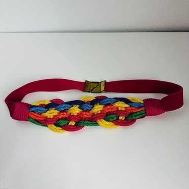 Rhea Vintage Rainbow Knot Stretch Belt