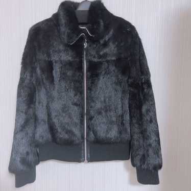 Extremely beautiful rabbit fur jacket coat