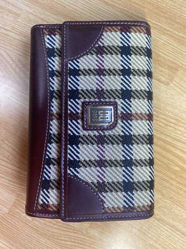 Tシャツ・カットソー DAKS Long wallet black great house check pattern emboss DBWA DAKS HOUSE CHECK WALLET black | eBay