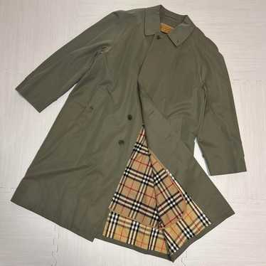 【Beautiful Condition】90s BURBERRY Stew Collar Coat