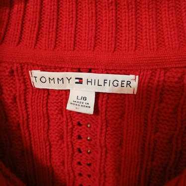 Vintage Tommy Hilfiger Red Crop sweater