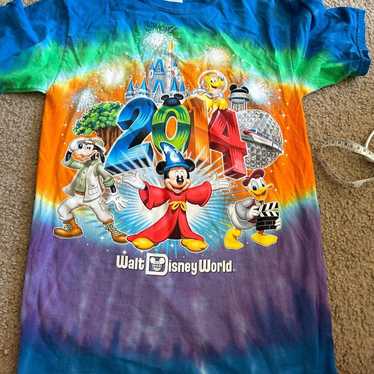 Disney parks 2014 tie dye t shirt