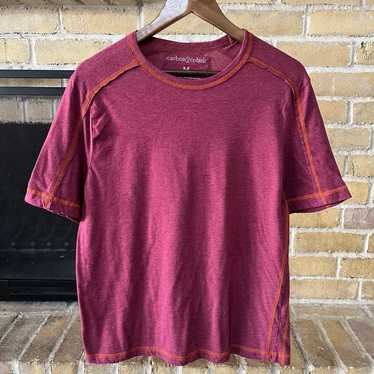 Carbon 2 Cobalt Mens Short Sleeve T Shirt Red Size