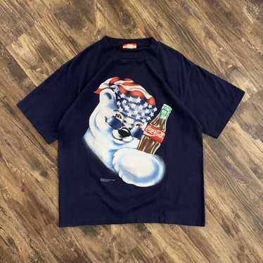 Vintage 1995 Coca Cola Coke Bear Promo Shirt Men’s