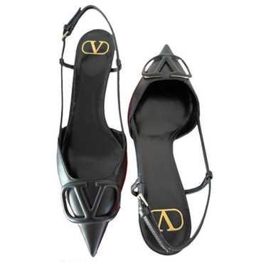 Valentino Garavani VLogo leather heels