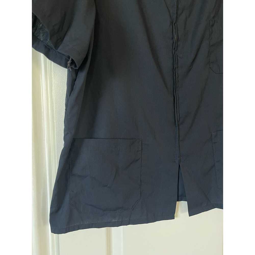 NWOT Red Kap Men's Zip Front Smock Blue XLarge - image 3