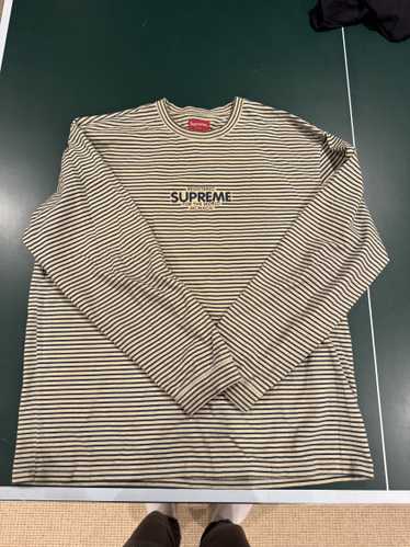 Supreme Supreme Striped Crewneck sweater