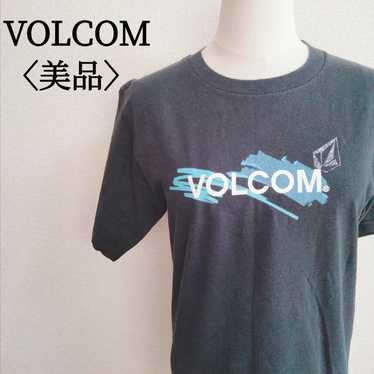 【Like New】Volcom Casual 100% Cotton Big Logo Crew 