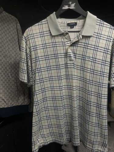 Burberry × Streetwear Burberry Polo Plaid Medium A