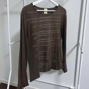 long sleeve t-shirt