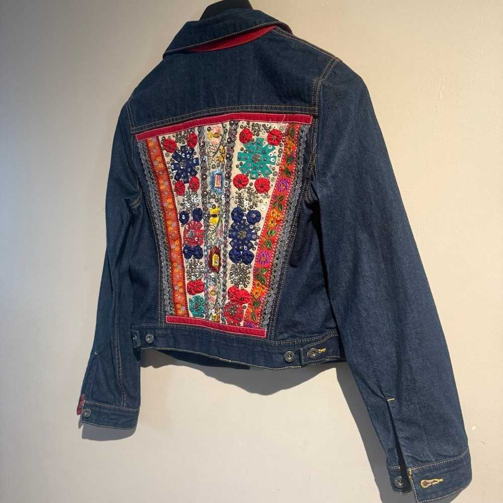 LUCKY BRAND VINTAGE DENIM JACKET - image 5