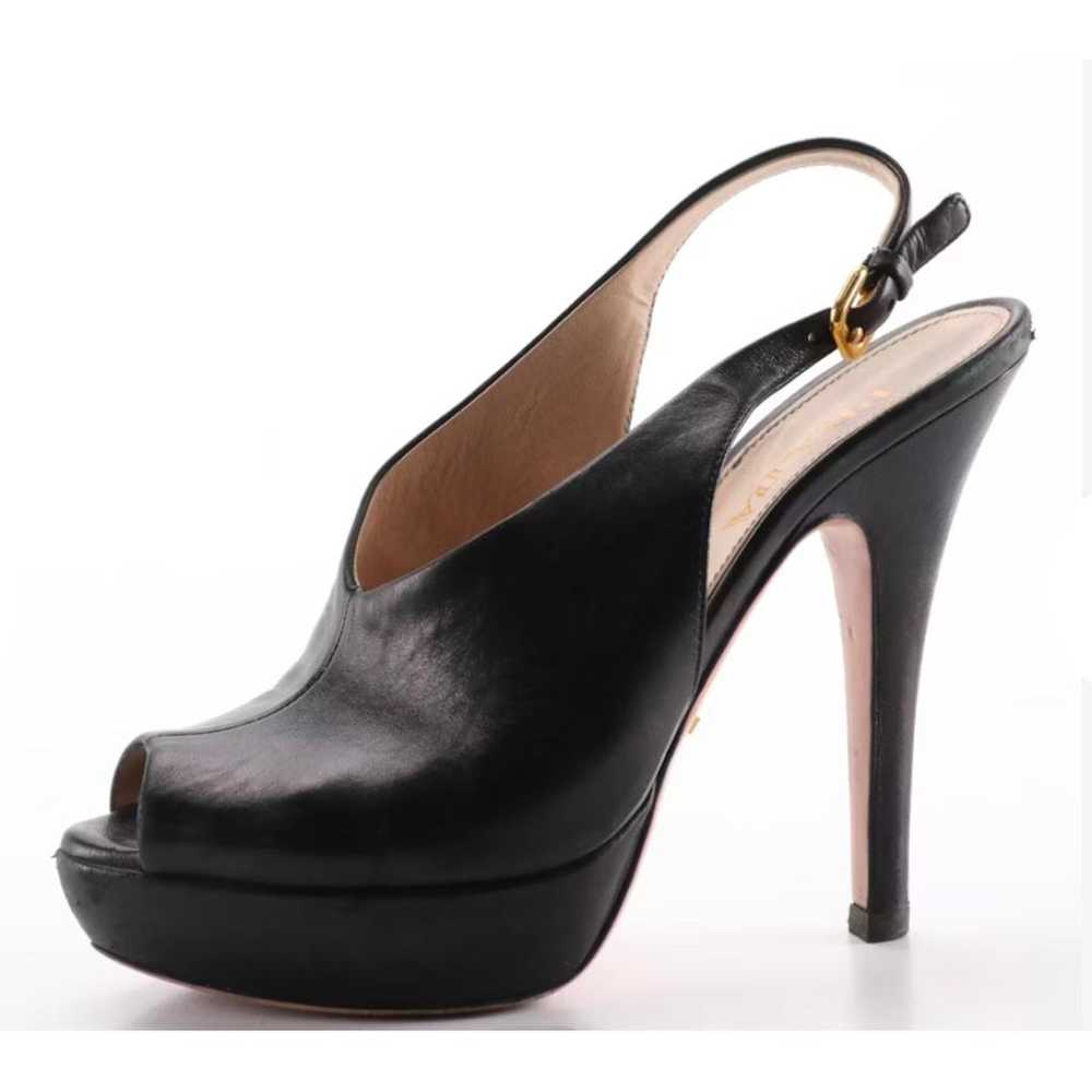 Prada Leather heels - image 2