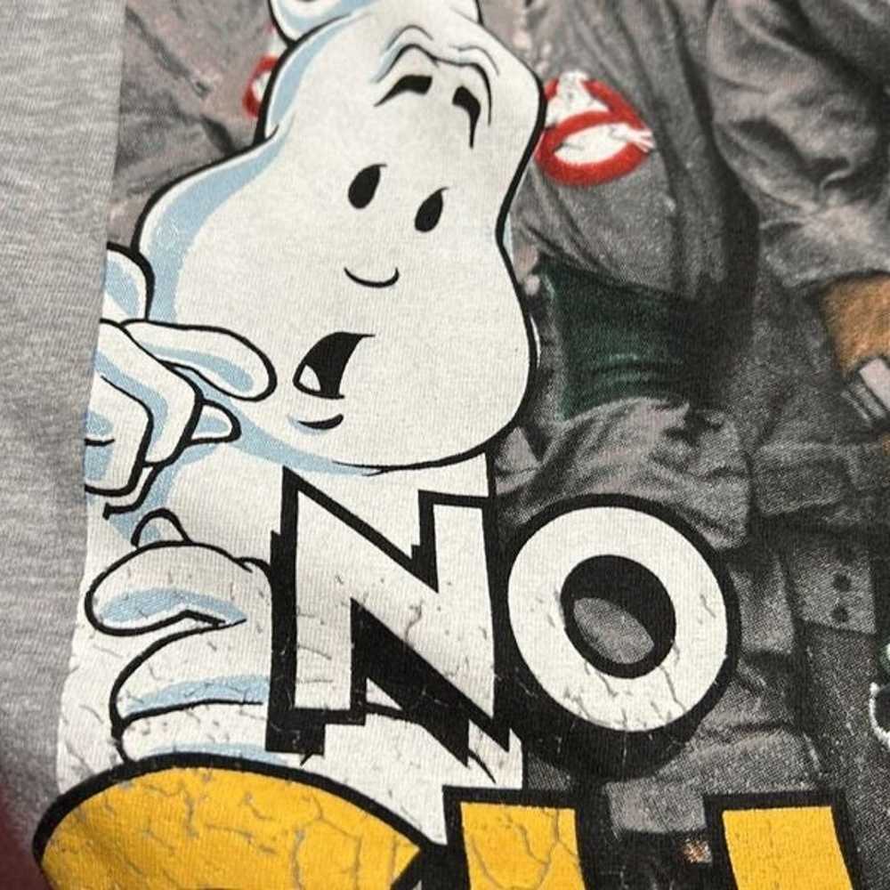 Ghostbusters Gray T Shirt Vintage - image 6