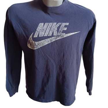 Vtg 90's Nike Mens LS Single Stitch Shirt L 100% C