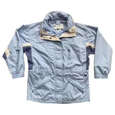 COLUMBIA Light Windbreaker Outdoor Jacket Blue Wom