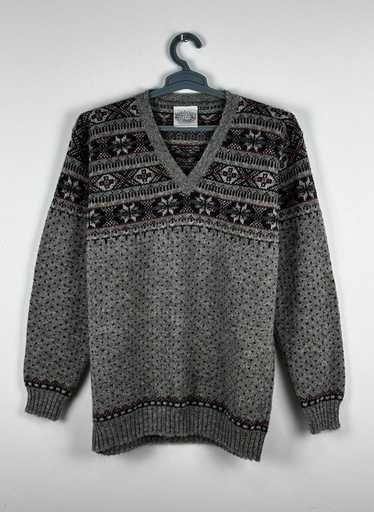 Jamiesons Of Shetland Jamiesons Fair Isle Wool Kni