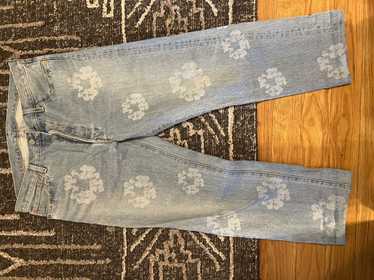 パンツ Denim Tears Vintage Indigo Mono Wreath Denim Tears x Levi's Cotton Wreath Jean Indigo – Common Hype