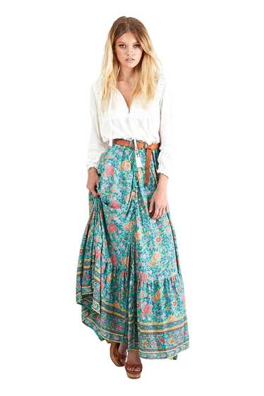 Spell USA Folk Town Maxi Skirt