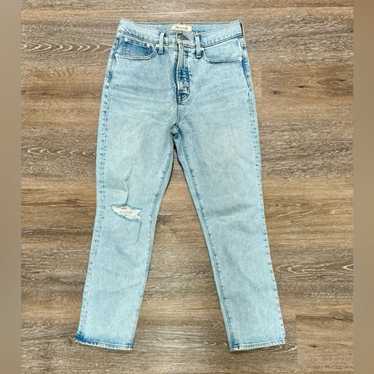 Madewell Perfect Vintage Straight Crop Jean