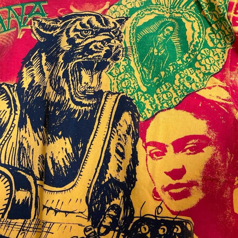 Very Rare vintage Santana All over print shirt - image 4