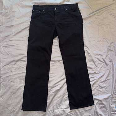 Vtg Lucky Brand Wide Leg Women's Jeans Mid Rise Sz