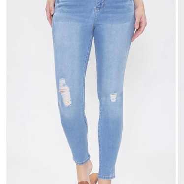 Royalty for Me denim, vintage stretch, high rise s