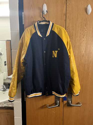 Steve And Barrys Navy Academy Varsity Jacket