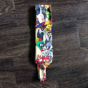 1996 Vintage Looney Tunes Neck Tie