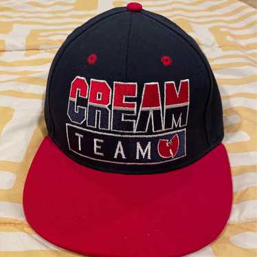 【希少】WU-TANG　6パネルキャップ　90sビンテージ　USA製　7-1/2 Vintage WU TANG CLAN Hat Big Logo Cap Hip Hop Silver Gray Wu