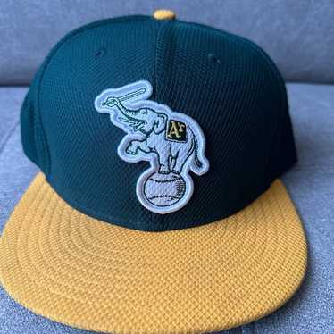 Oakland As Athletics Stomper fitted Mesh Hat Cap M