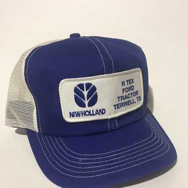 K Products New Holland Mesh Trucker Hat