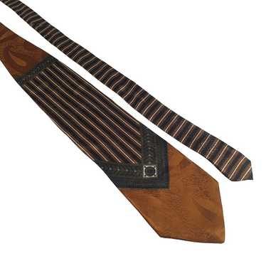 Bachrach Mens Necktie Art Deco Italian Designer Ac