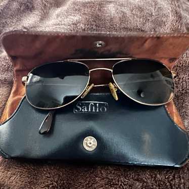 Vintage Elasta Safilo 7115 9HM Aviator Pilot Sungl