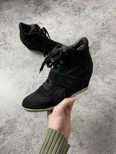 靴 Ash Isabel Marant Style Suede Wedge Snk Ash Isabel Marant Style Suede Wedge Snk