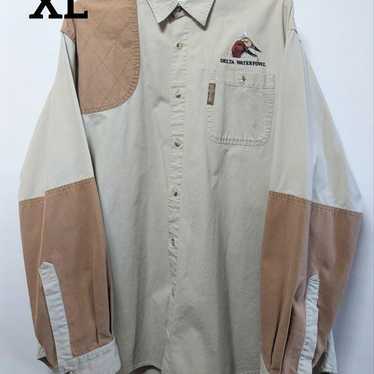 Columbia Embroidered Hunting Shirt XL