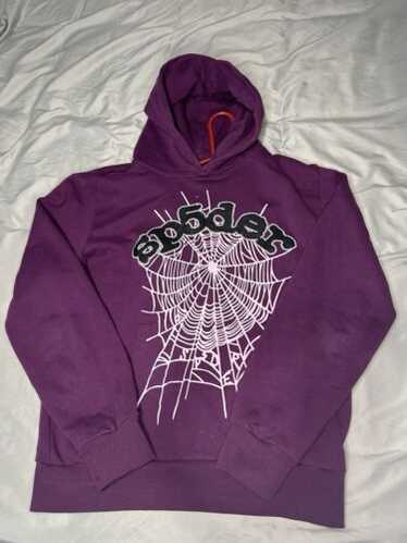 Sp5der Purple Hoodie - Gem