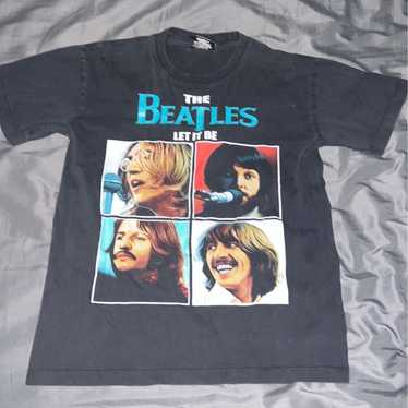 希少 Beatles LET IT BE LIVERPOOL vintage T