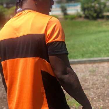 Orange And Black Nike Shirt