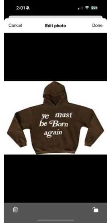 人気話題ボーンアゲインフーディーCPFM Born Again Hooded Brown Buy Cactus Plant Flea Market Born Again Hooded Sweatshirt