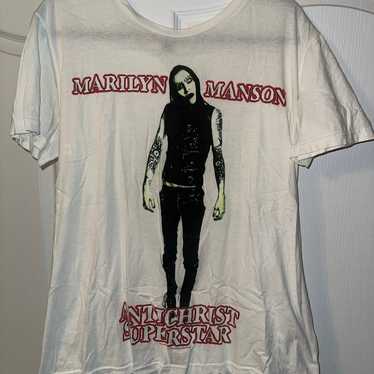 vintage marilyn manson shirt