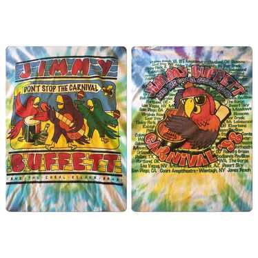 Vintage 98 Jimmy Buffet tiedye Tshirt.