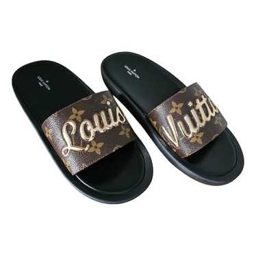 Louis Vuitton Sunbath leather sandal