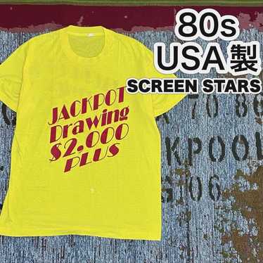 【made in USA】Vintage SCREEN STARS from the 1980s, 