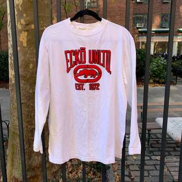Mens ecko white long - Gem