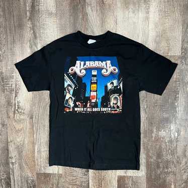 80s ビンテージ ALABAMA アラバマ バンド Tシャツ Vintage 1980's ALABAMA BAND TOUR T Shirt, Baseball T shirt
