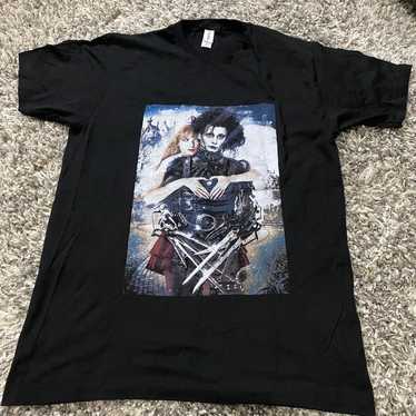 Edward Scissorhands T SHIRT Tee Movie Poster Vinta