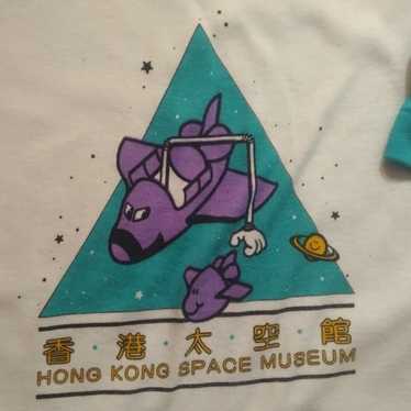 Vintage Hong Kong Space Museum Ringer T-Shirt