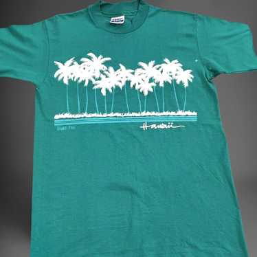 vintage hanes tag fifty fifty hawaii shirt